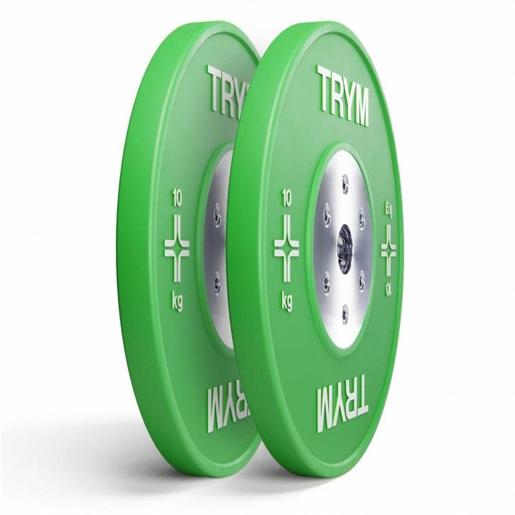 Disques bumper en couleur - Gorilla Sports France