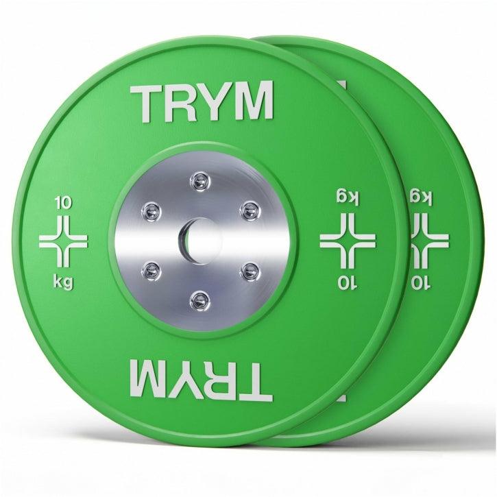 Disques bumper en couleur - Gorilla Sports France