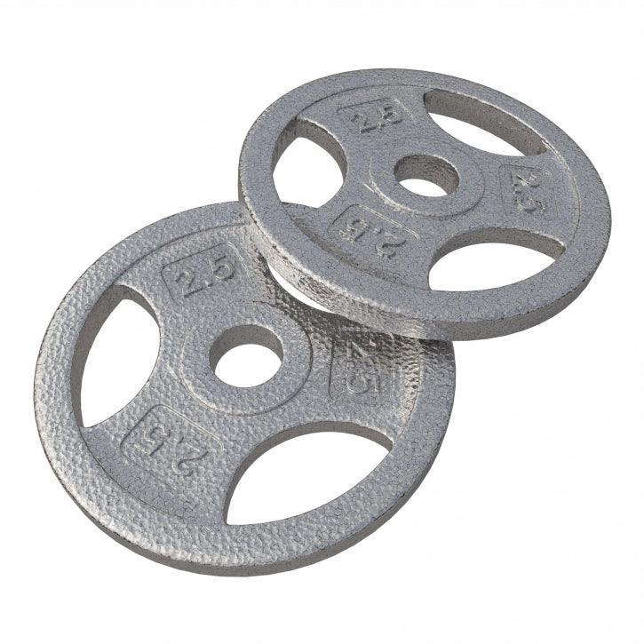 US Disque en fonte avec poignées grip - Gorilla Sports France