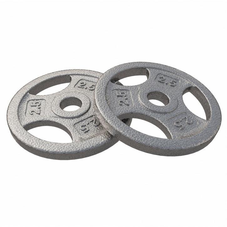 US Disque en fonte avec poignées grip - Gorilla Sports France