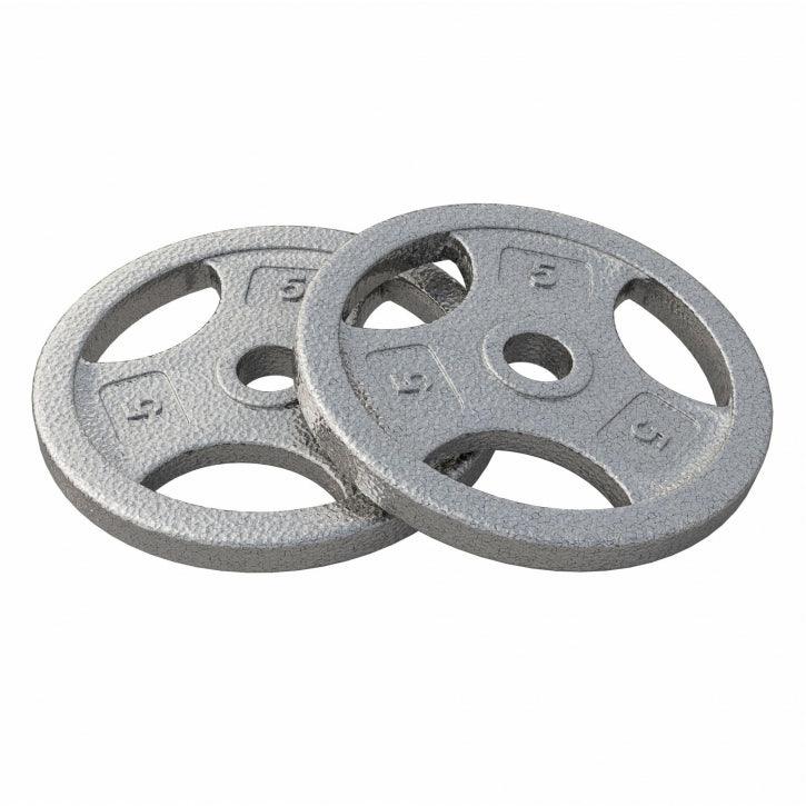 US Disque en fonte avec poignées grip - Gorilla Sports France