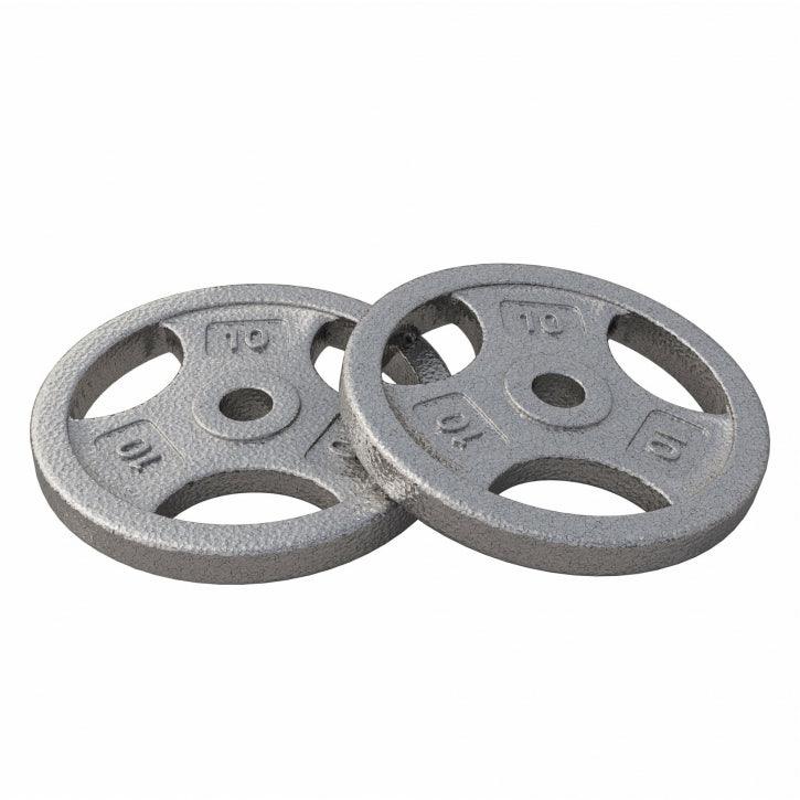 US Disque en fonte avec poignées grip - Gorilla Sports France