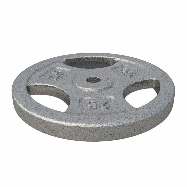 US Disque en fonte avec poignées grip - Gorilla Sports France