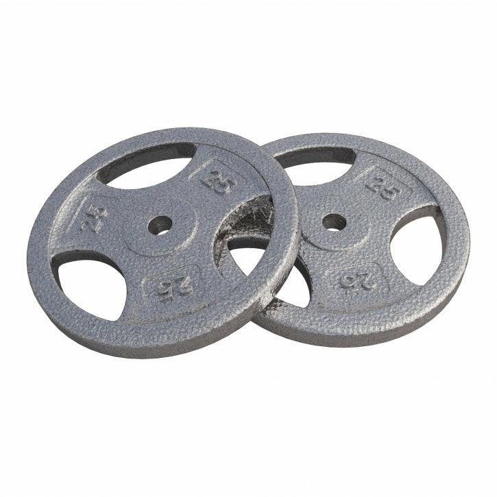 US Disque en fonte avec poignées grip - Gorilla Sports France