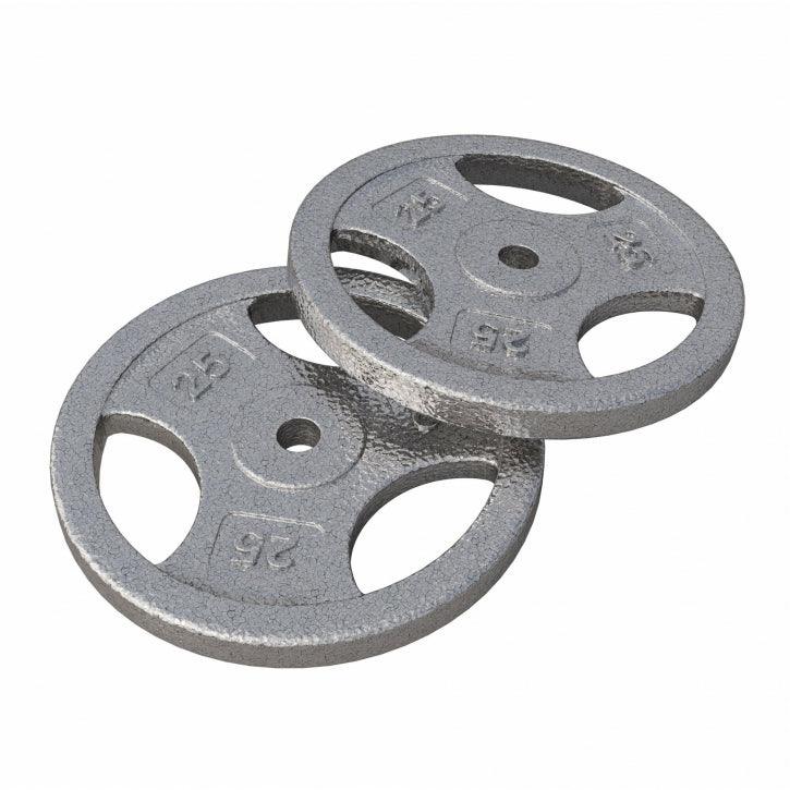 US Disque en fonte avec poignées grip - Gorilla Sports France