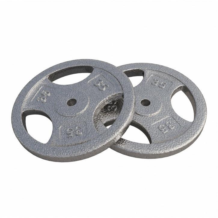 US Disque en fonte avec poignées grip - Gorilla Sports France