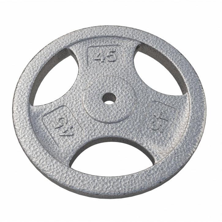 US Disque en fonte avec poignées grip - Gorilla Sports France