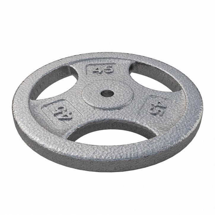 US Disque en fonte avec poignées grip - Gorilla Sports France