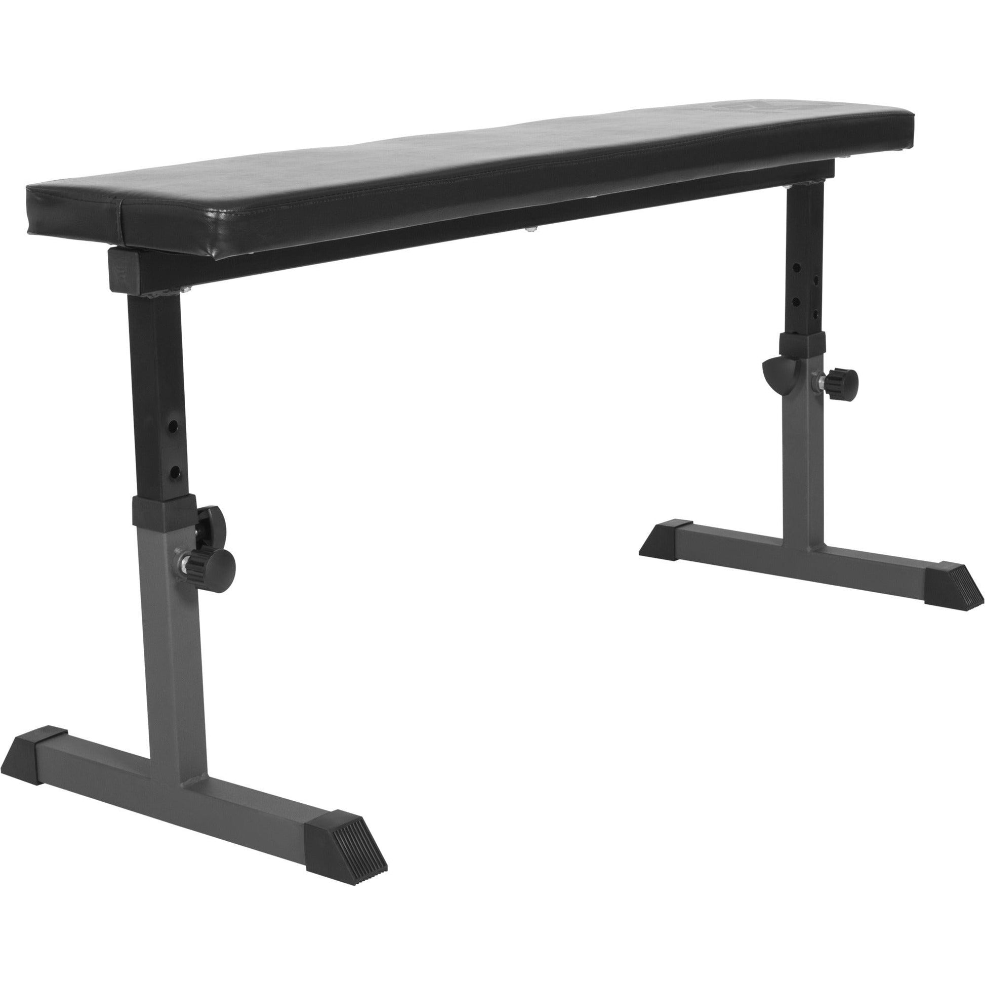 Banc plat ajustable en hauteur E-Series - Gorilla Sports France