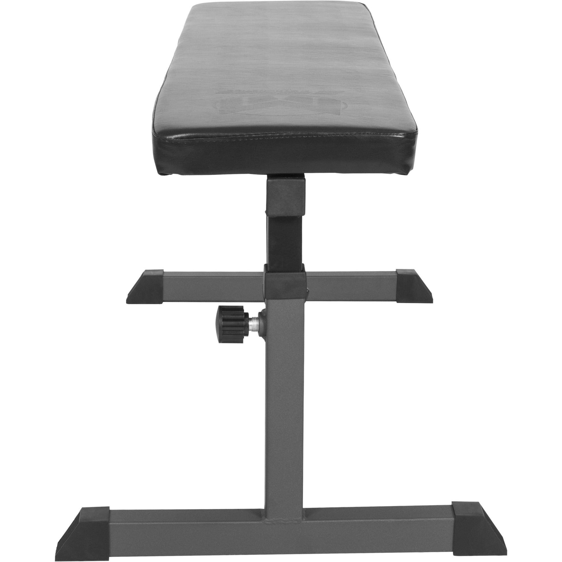 Banc plat ajustable en hauteur E-Series - Gorilla Sports France