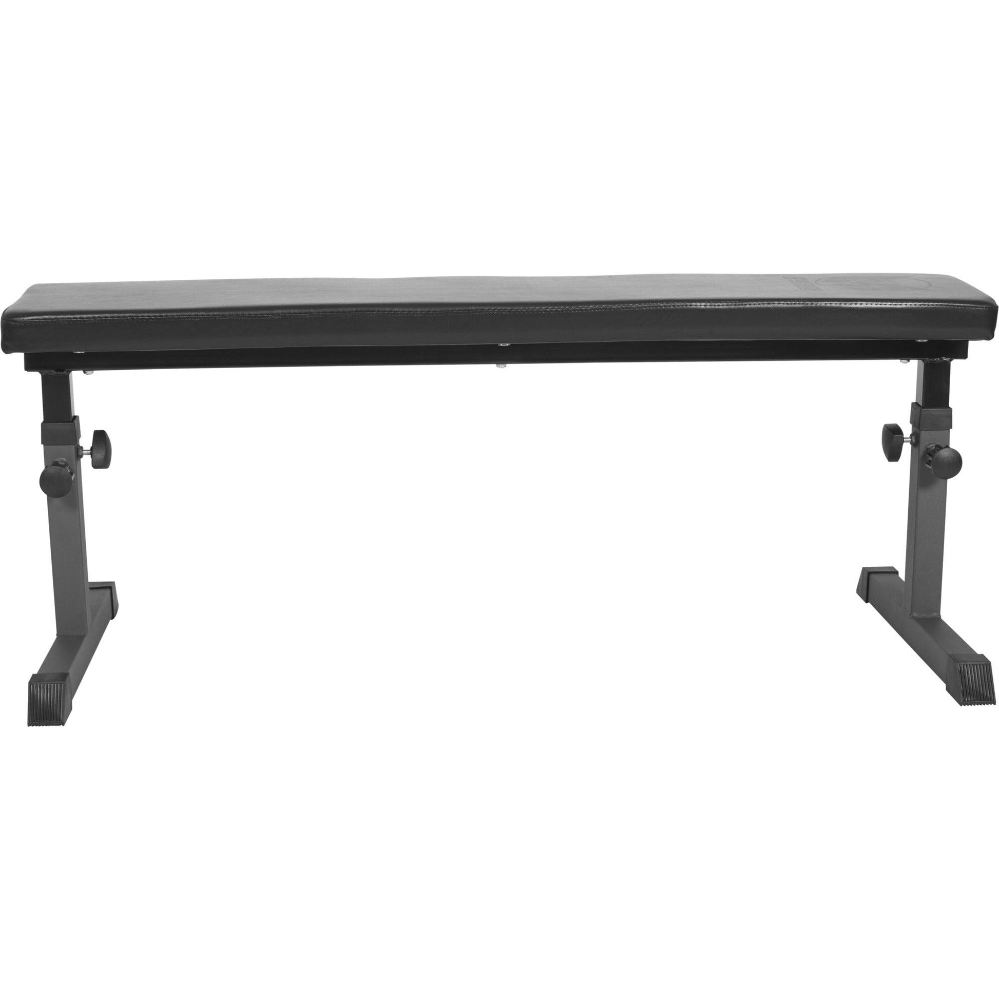Banc plat ajustable en hauteur E-Series - Gorilla Sports France