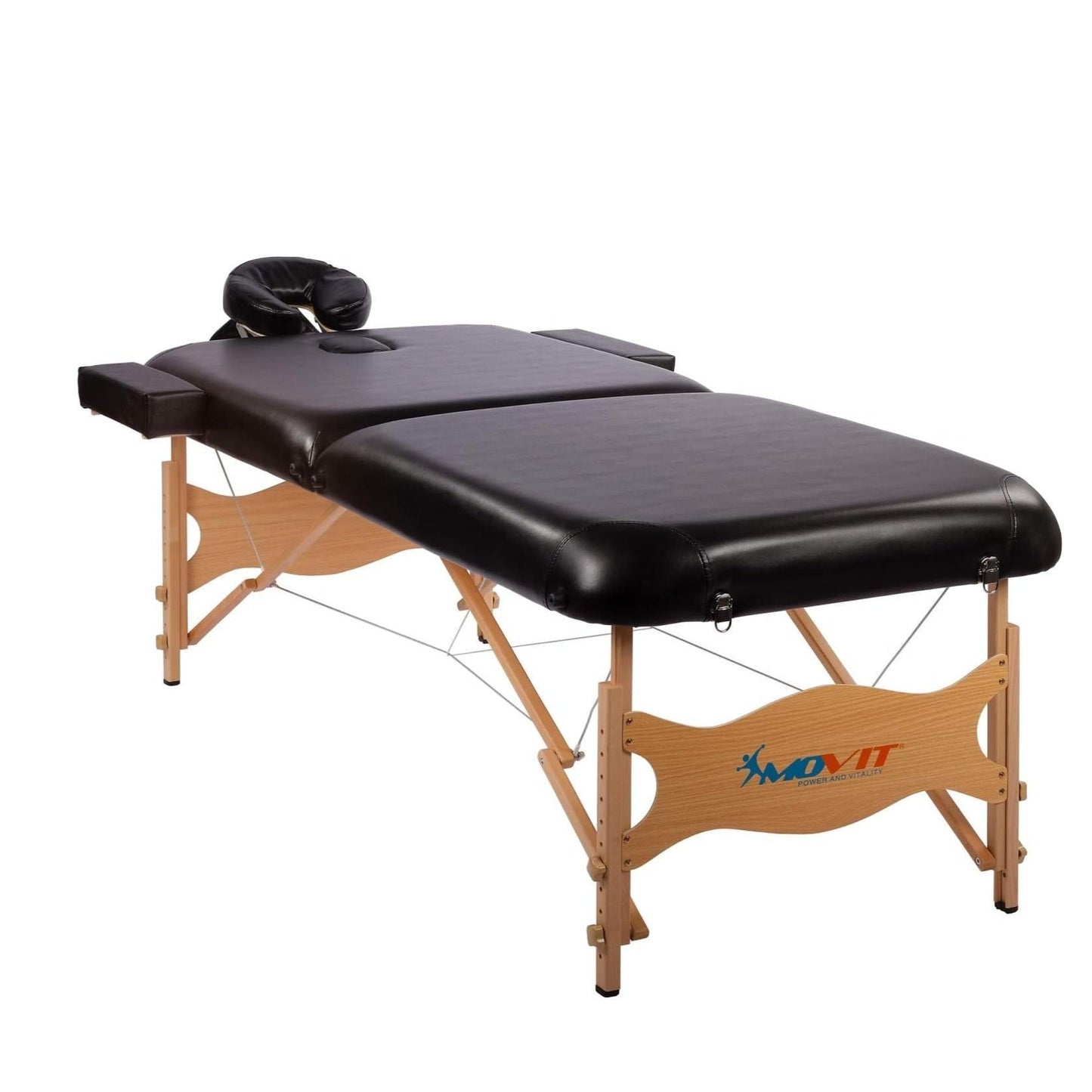 Table de massage Noir/Blanc