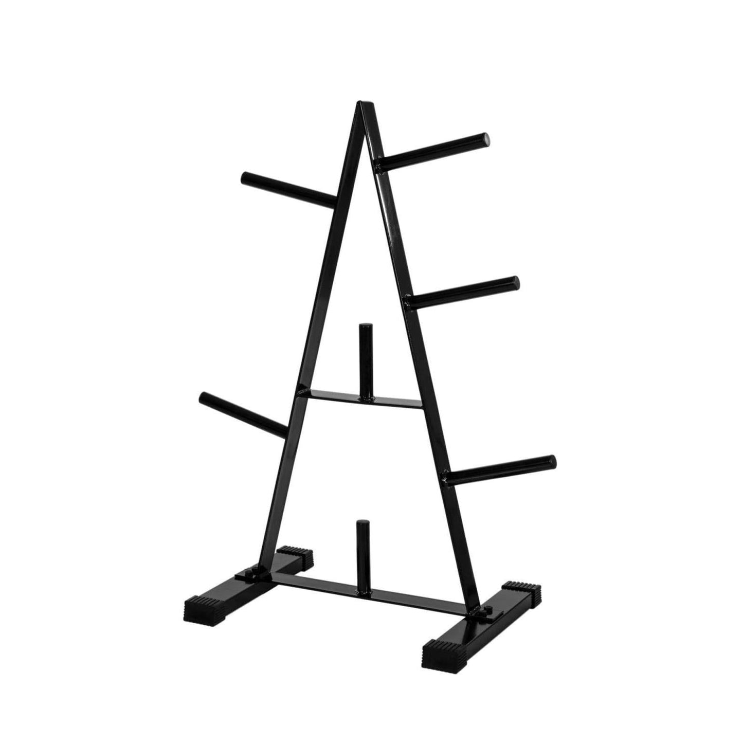 Support pour disques de musculation Noir