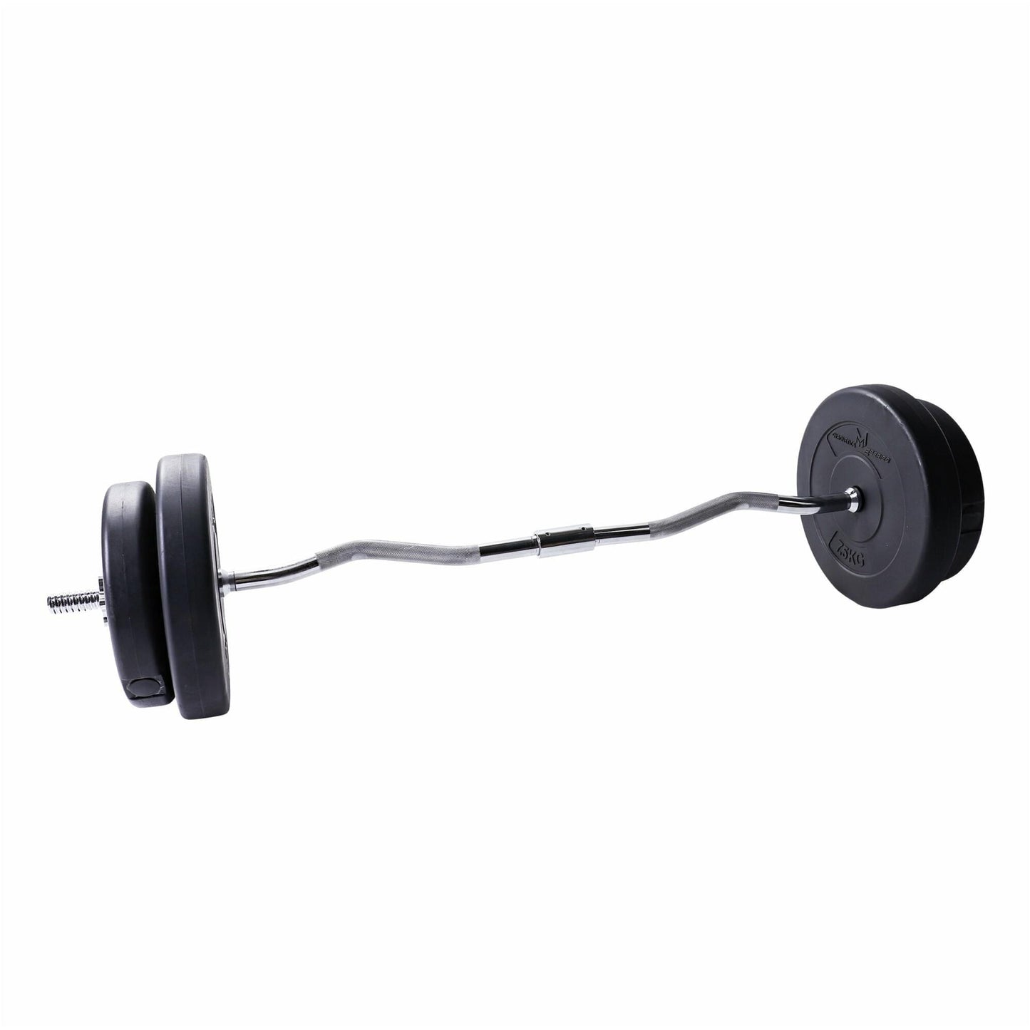 Set d'haltères E-Series pour curl en plastique 30 kg - Gorilla Sports France