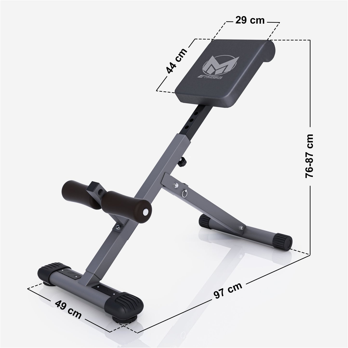 Appareil à hyperextension E-Series - Gorilla Sports France