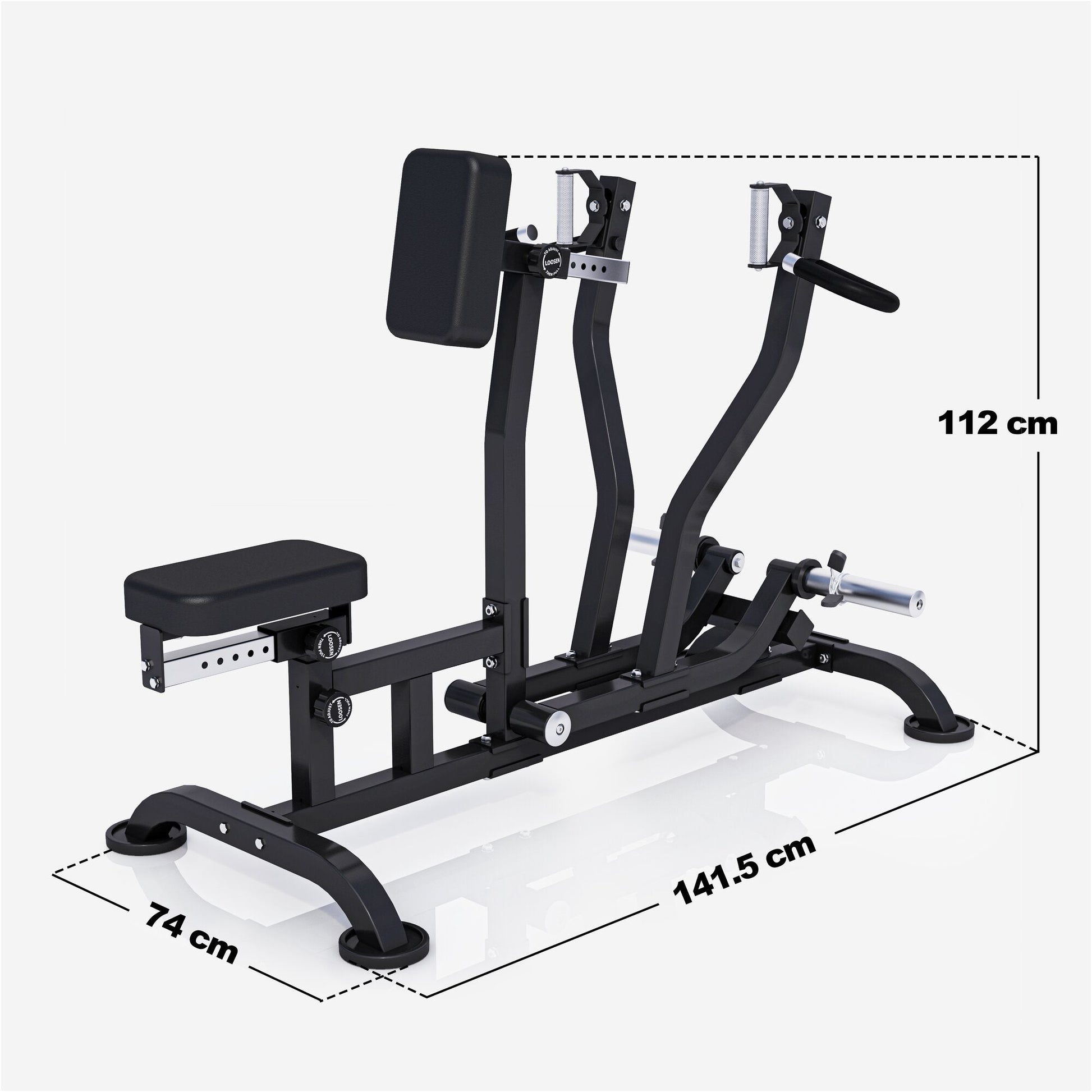 Rameur Appartement Réglable - Gorilla Sports France