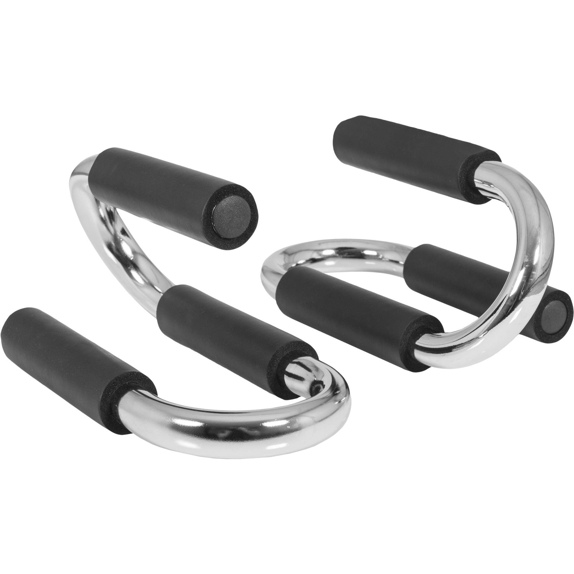 Barres de traction et supports de pompes Chromé/Noir - Gorilla Sports France