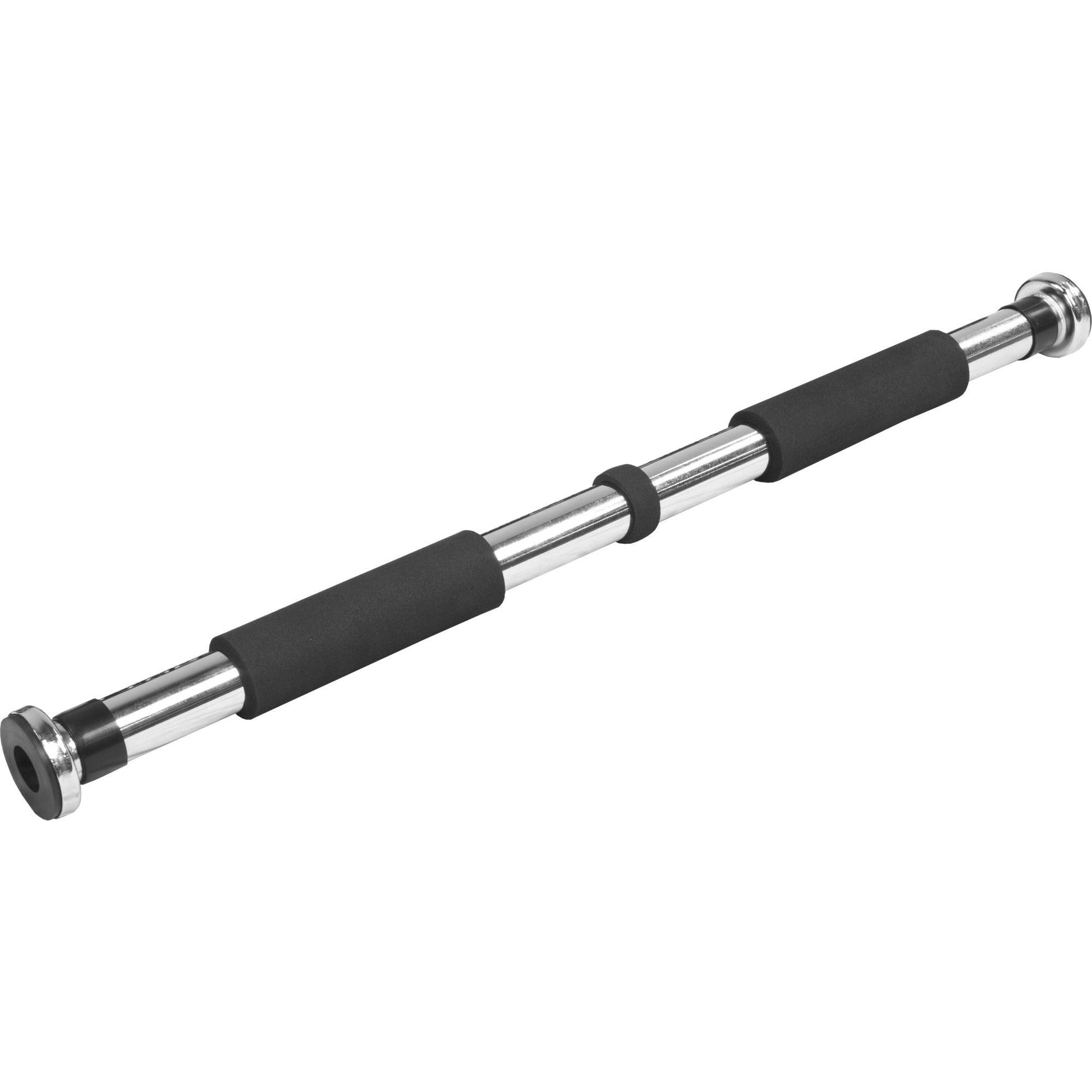 Barres de traction et supports de pompes Chromé/Noir - Gorilla Sports France