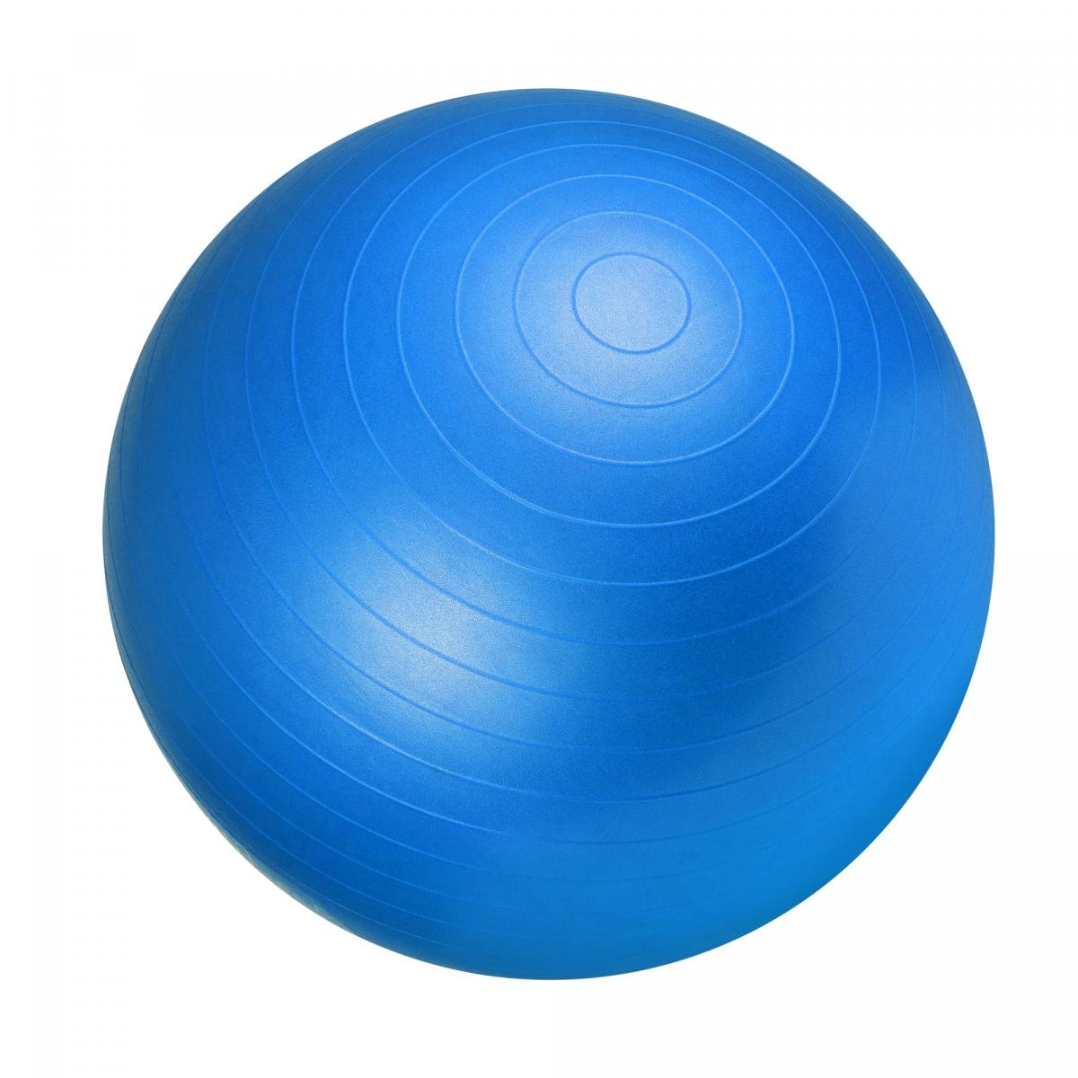 Swiss ball - Ballon de gym 55cm bleu