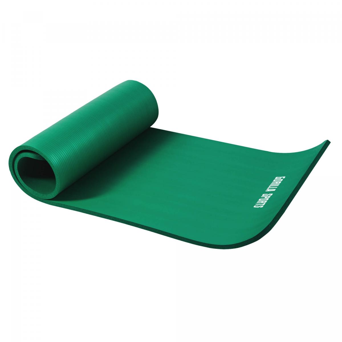 Petit tapis de yoga en mousse - 190 x 60 x 1,5 cm (Yoga - Pilates - sport Ã domicile) Vert
