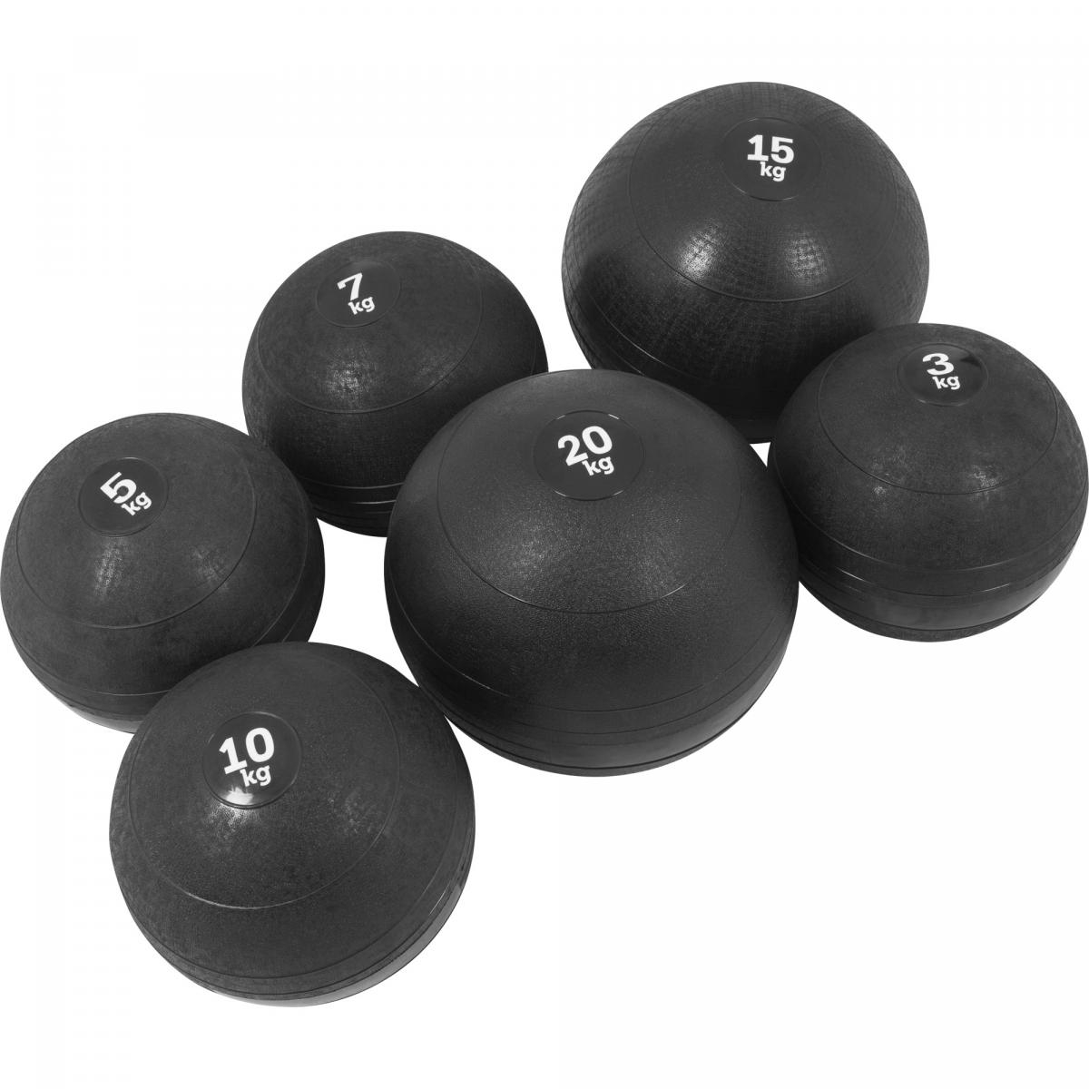 Lot de 6 Slam Balls - De 3 à 20 KG (60 KG)