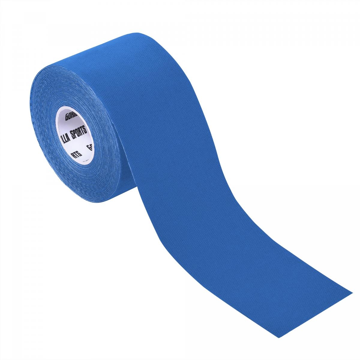 Bande de kinÃ©siologie bleue ocÃ©an - rouleau de 5 m - Largeur : 5 cm