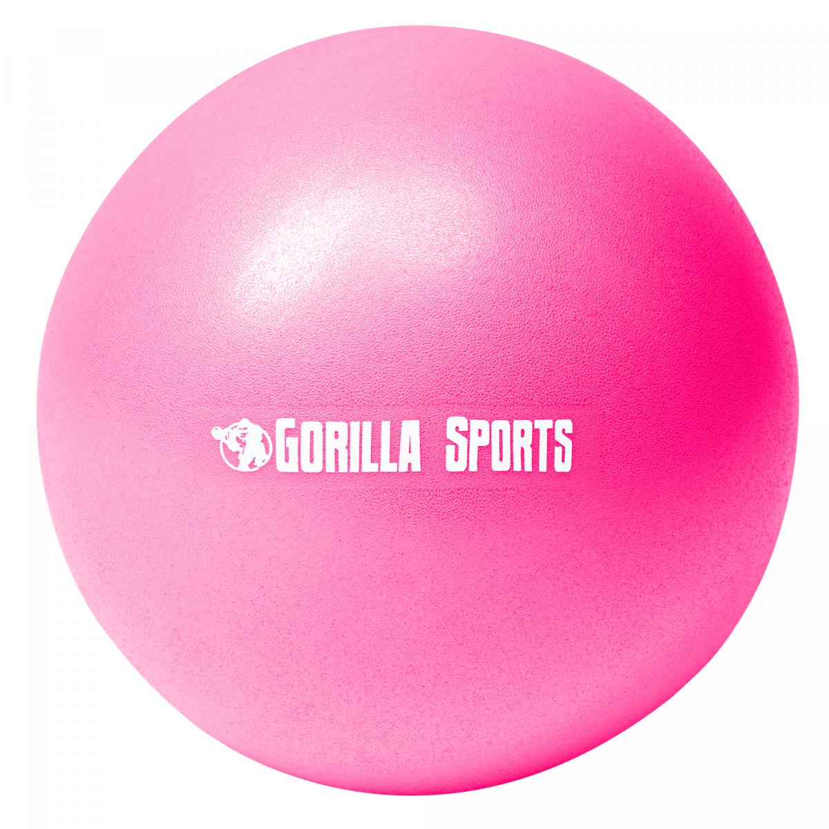Mini-ballon d'exercice rose, ballon lÃ©ger de Pilates Soft Ball - DiamÃ¨tre : 18 cm