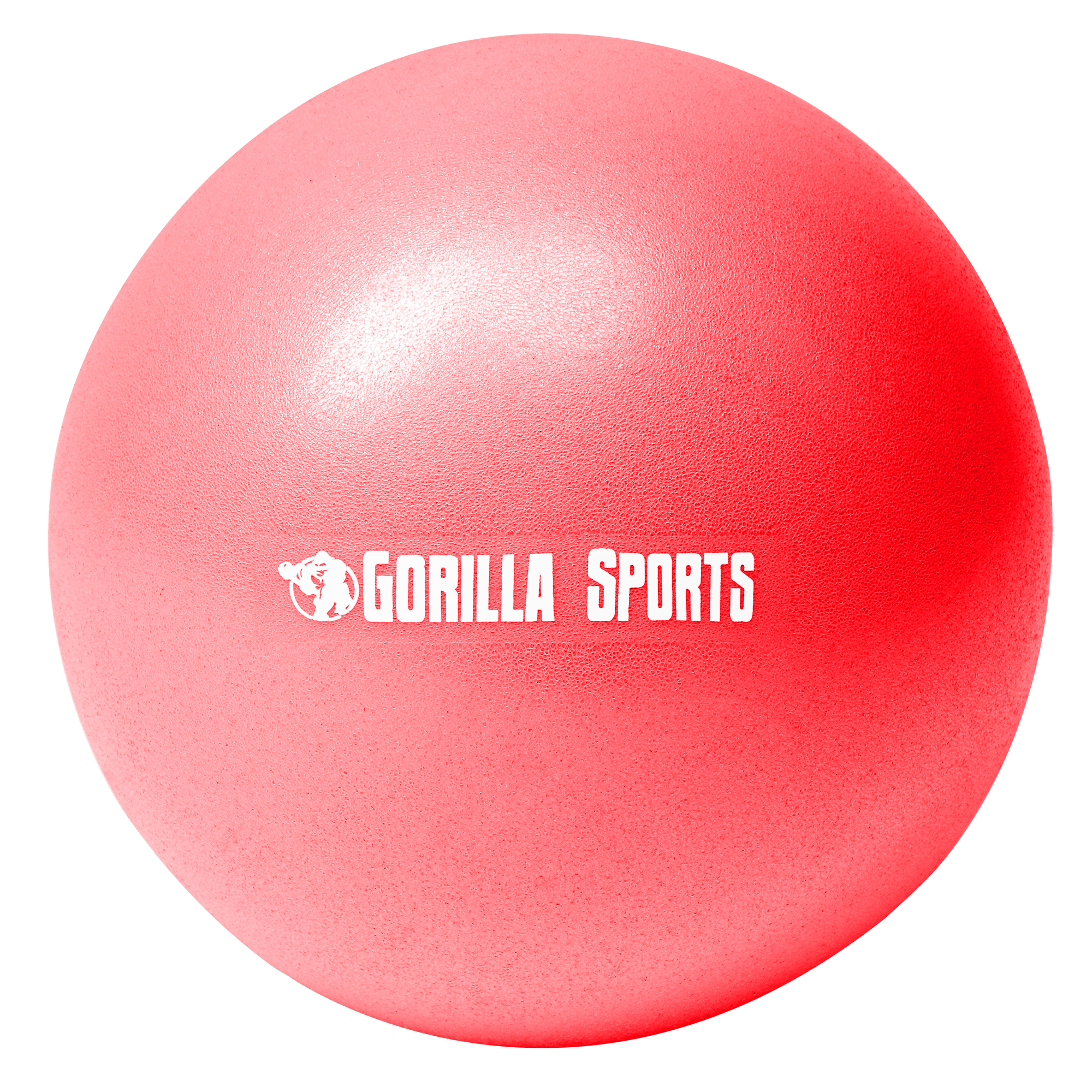 Mini-ballon d'exercice rouge, ballon lÃ©ger de Pilates Soft Ball - DiamÃ¨tre : 18 cm
