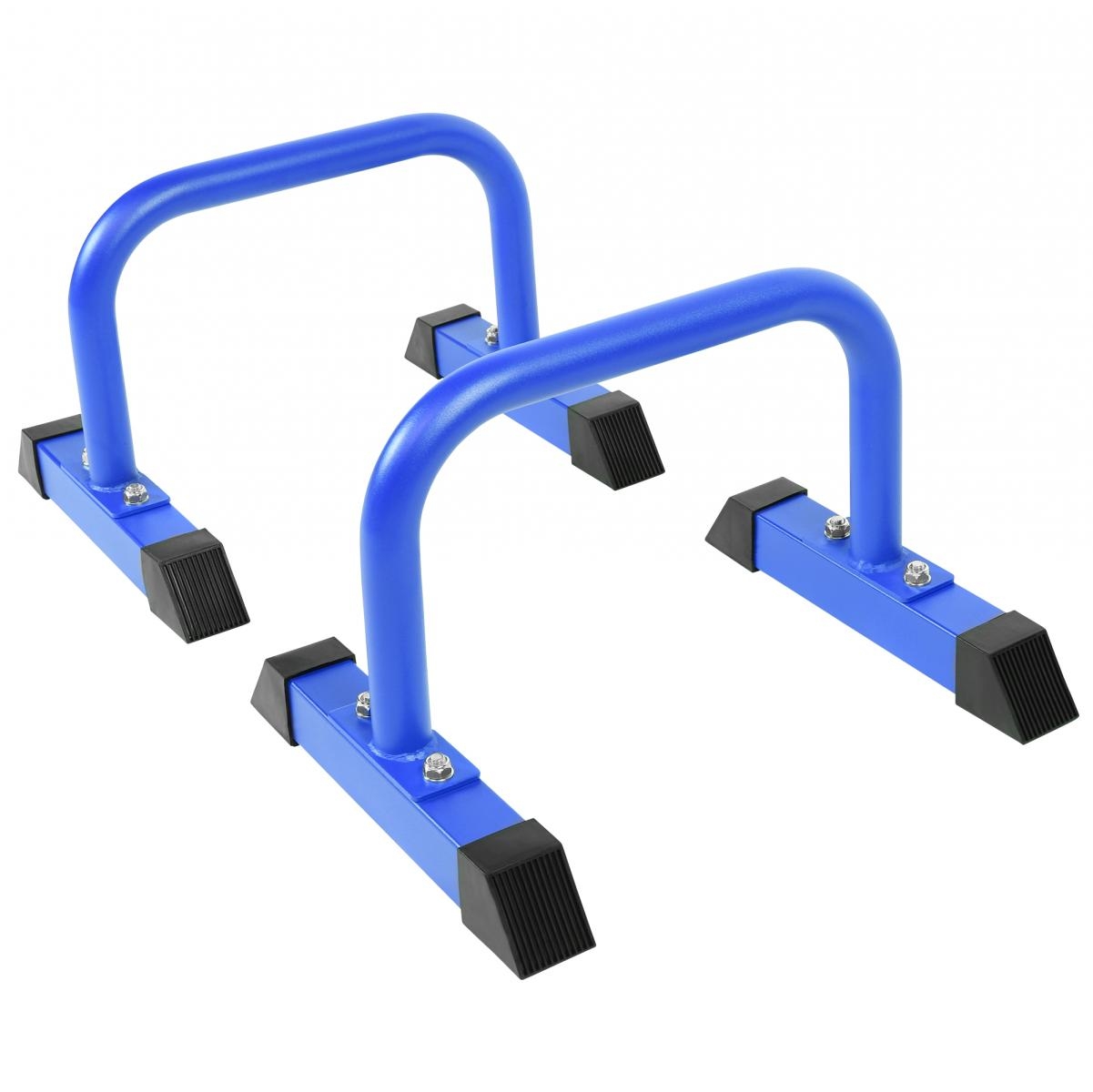 Barres push-ups - pompes | Hauteur: 30 cm | Coloris : Bleu