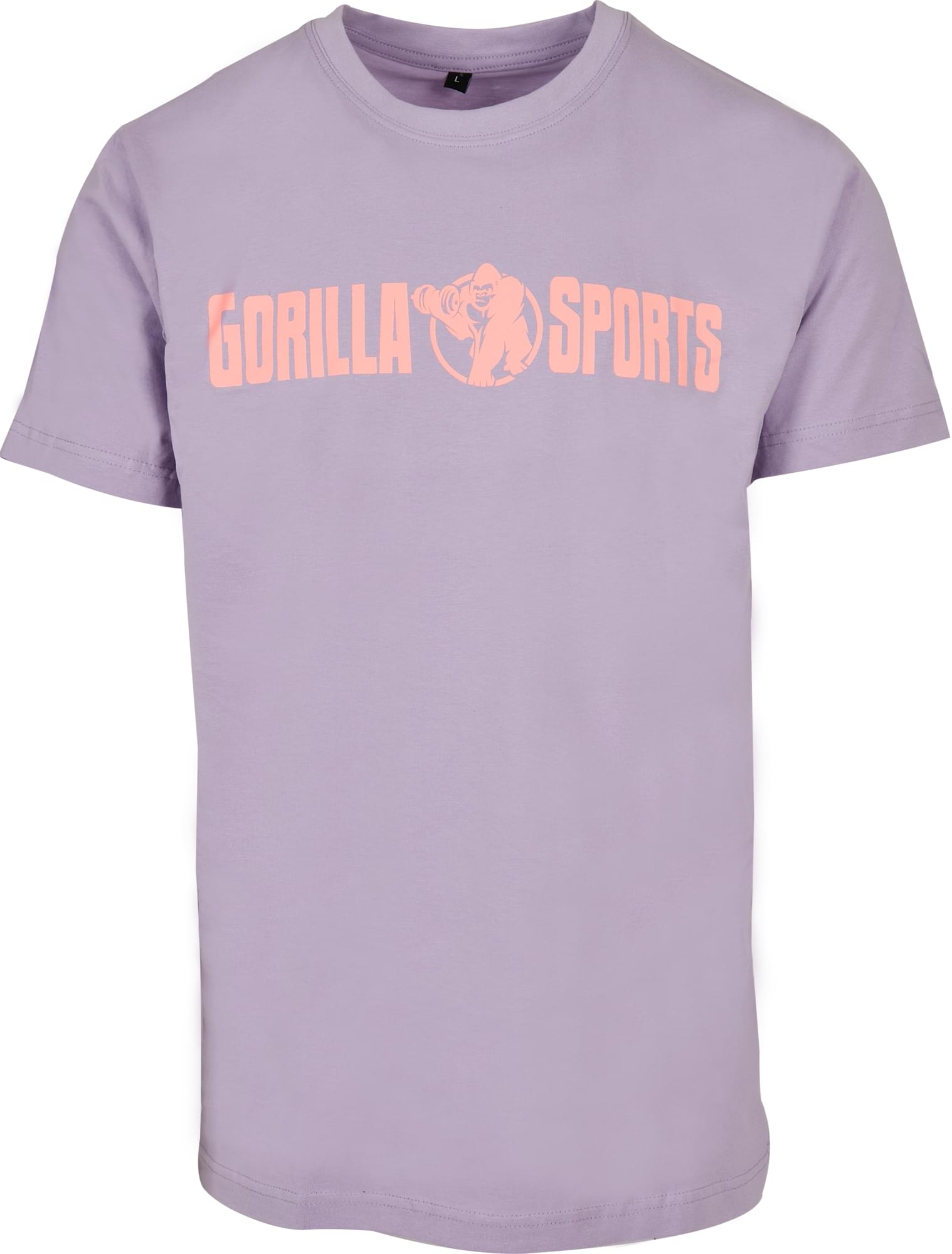 T-shirt Ã col rond - taille L - coloris violet/corail