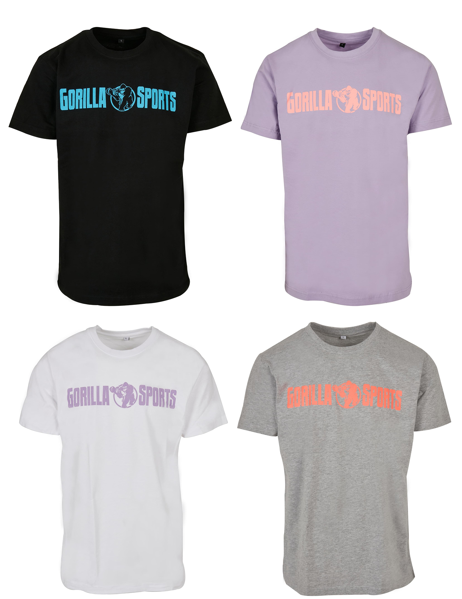 T-shirt mixte Ã col rond - Tailles S, M, L, XL, XXL et XXXL