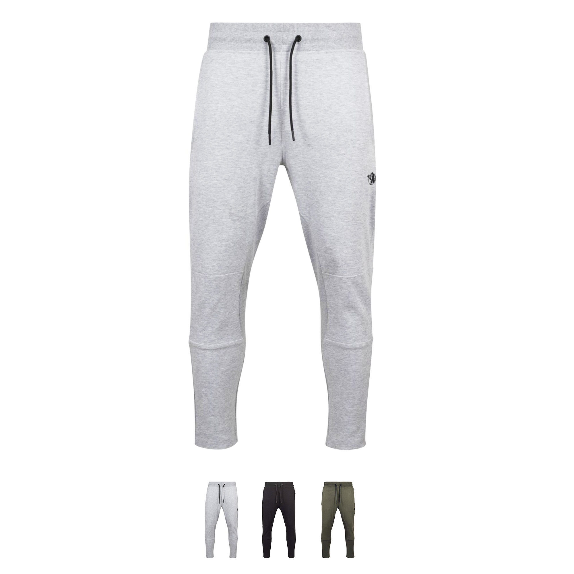 Le Pantalon de Jogging Gorilla Sports en coloris Noir, Gris ou Olive