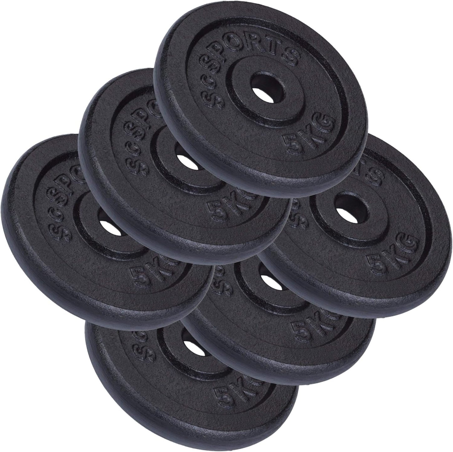 Disque musculation fonte - Set 10 - 40 kg (30 mm)