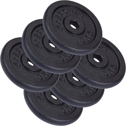 Disque musculation fonte - Set 10 - 40 kg (30 mm)