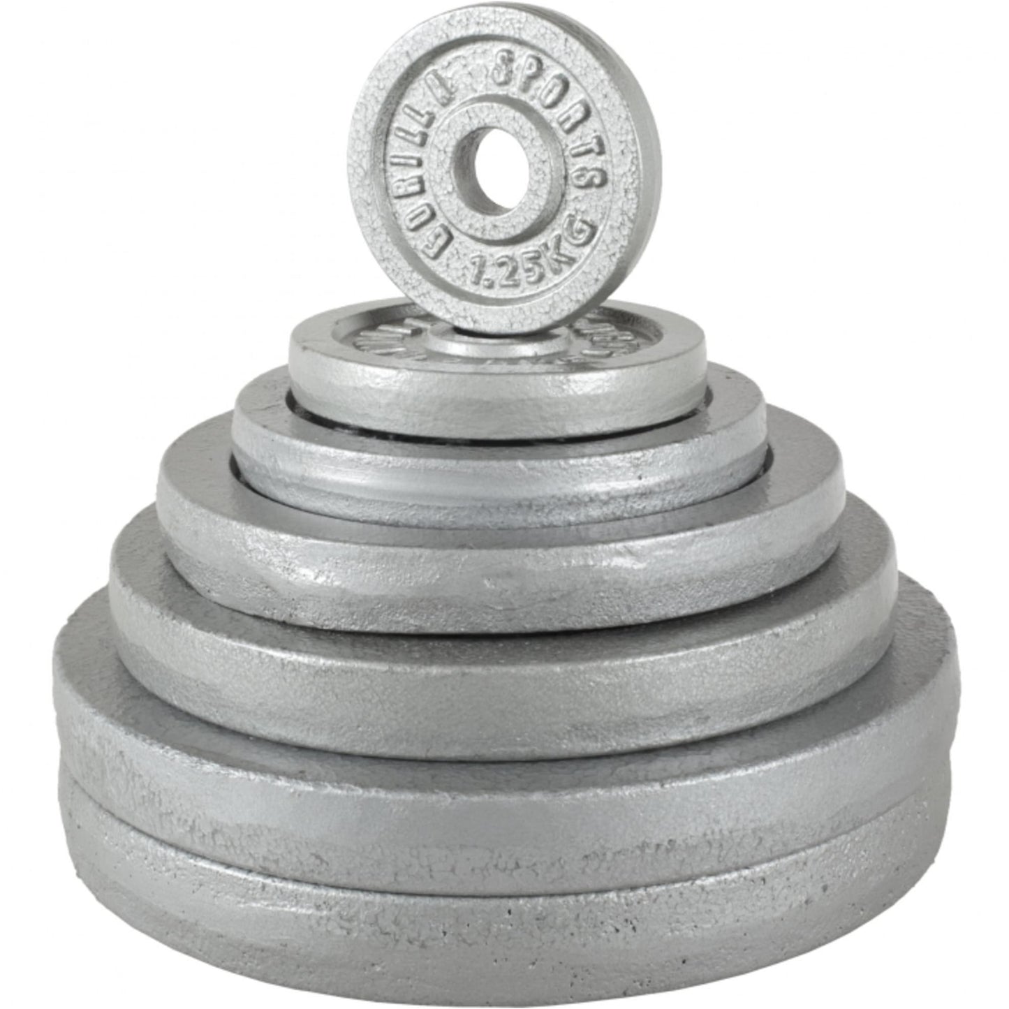 Set d'haltères en fonte avec Stop disques en étoile, 100 kg - Gorilla Sports France