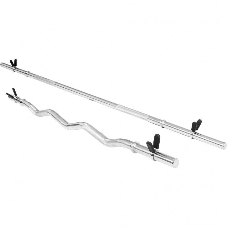 Set de barres d'haltères longues - Gorilla Sports France