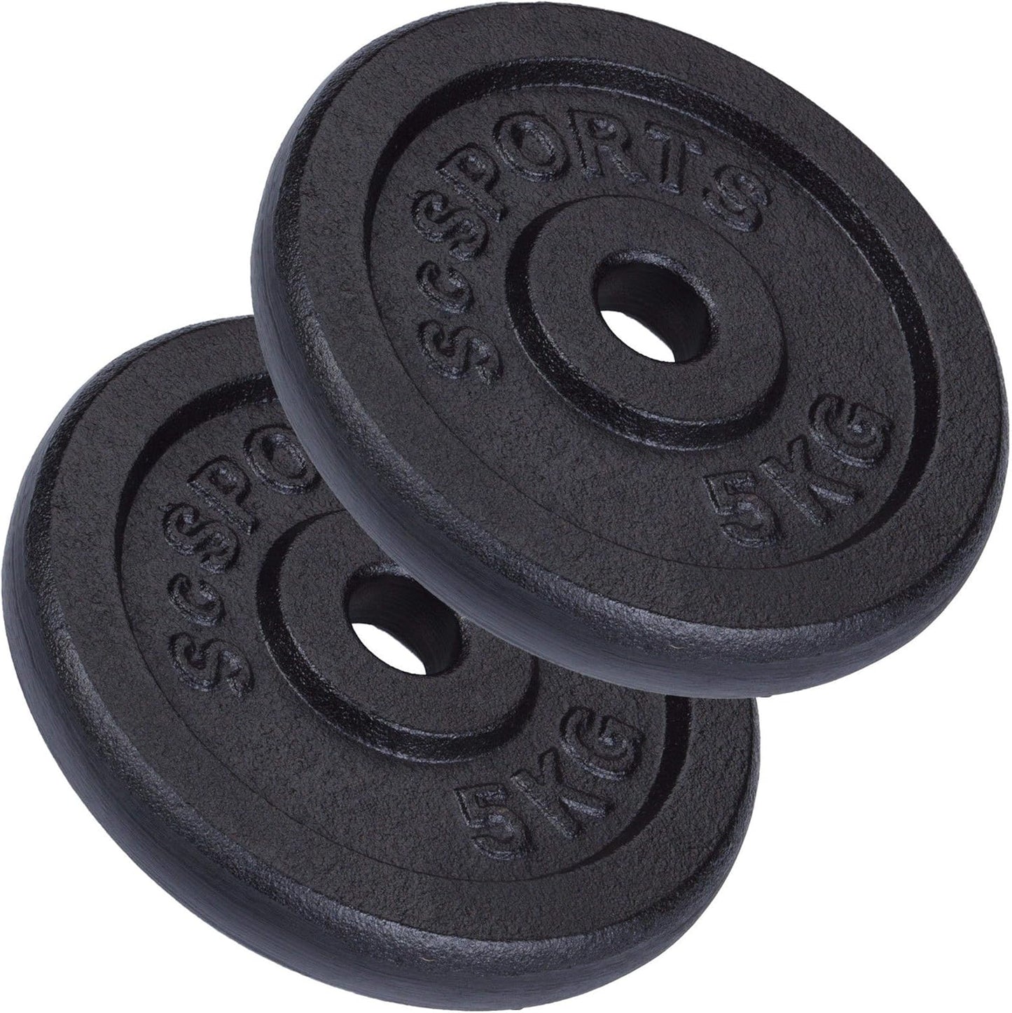 Disque musculation fonte - Set 10 - 40 kg (30 mm)