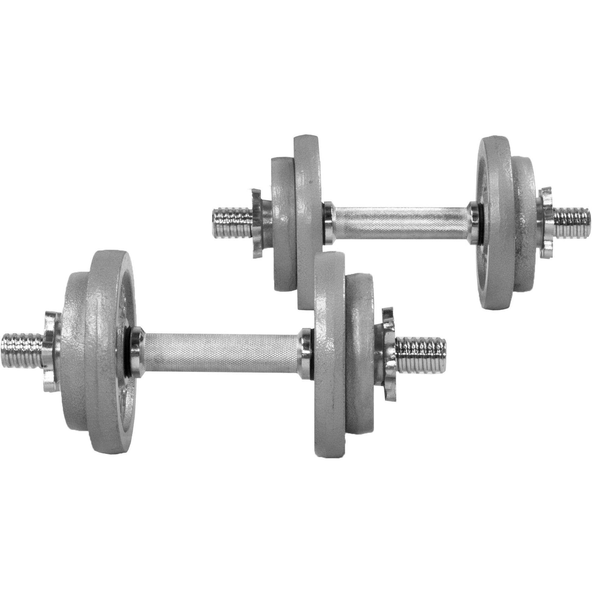 Set d'haltères en fonte - Gorilla Sports France