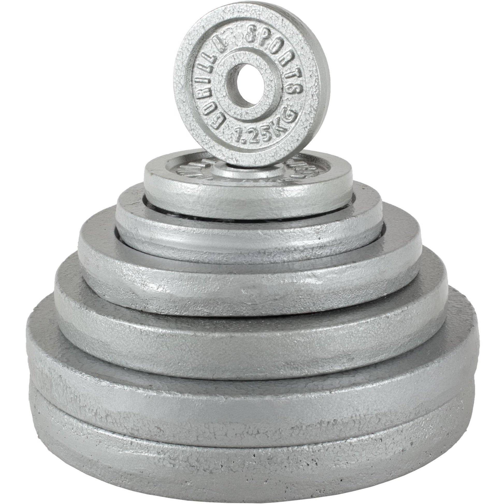Set d'haltères en fonte - Gorilla Sports France