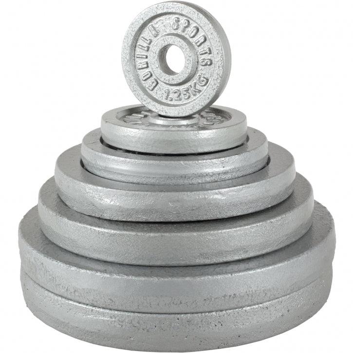 Set d'haltères courts en fonte grip, 30 kg - Gorilla Sports France