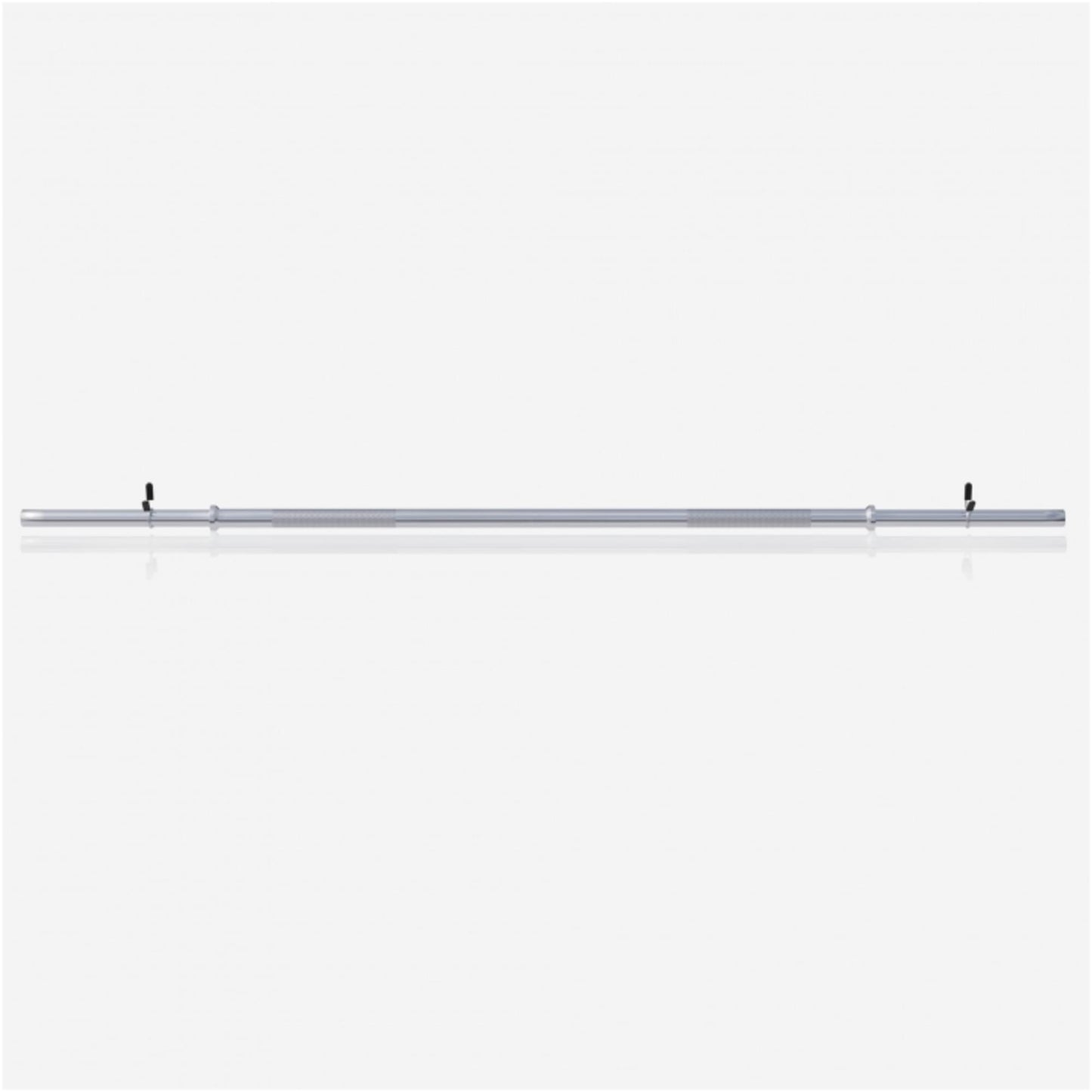 Barre longue chromée de 170 cm avec stop disques à ressort - Gorilla Sports France