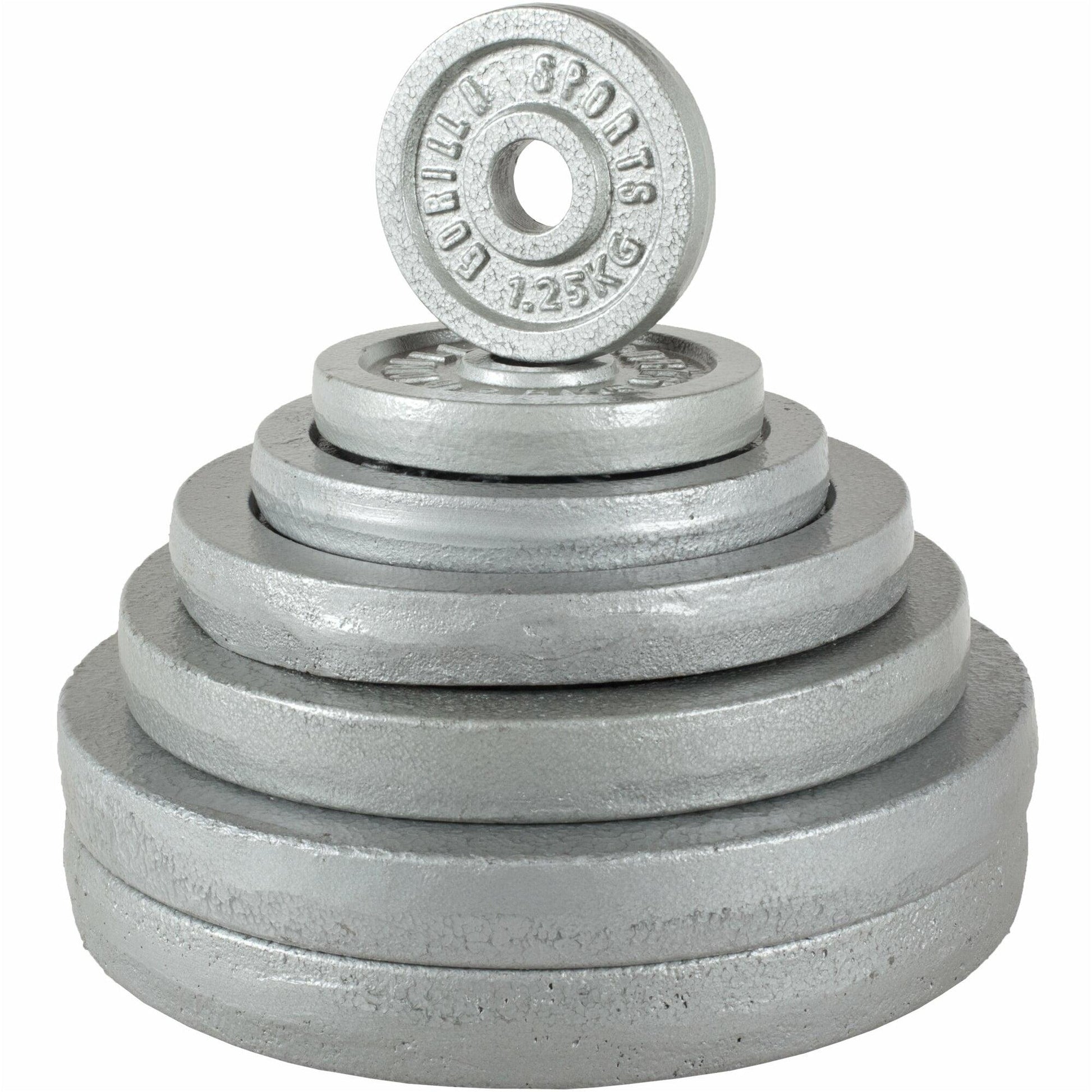 Set d'haltères curl SZ en fonte - Gorilla Sports France