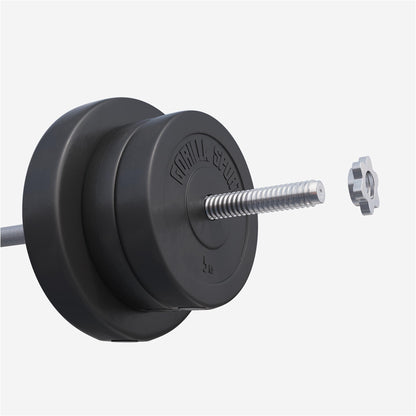 Set d'haltères en plastique de 100 kg - Gorilla Sports France