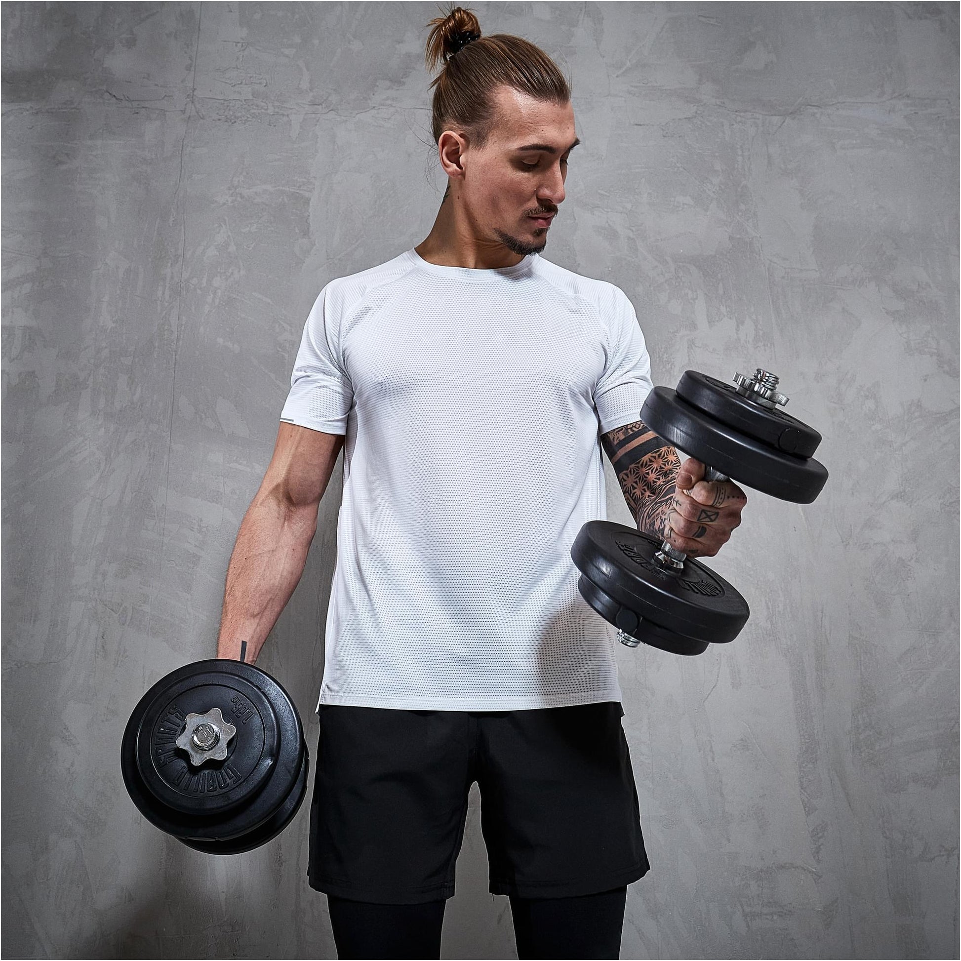 Set d'haltères en plastique de 100 kg - Gorilla Sports France