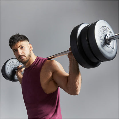 Set d'haltères en plastique de 100 kg - Gorilla Sports France