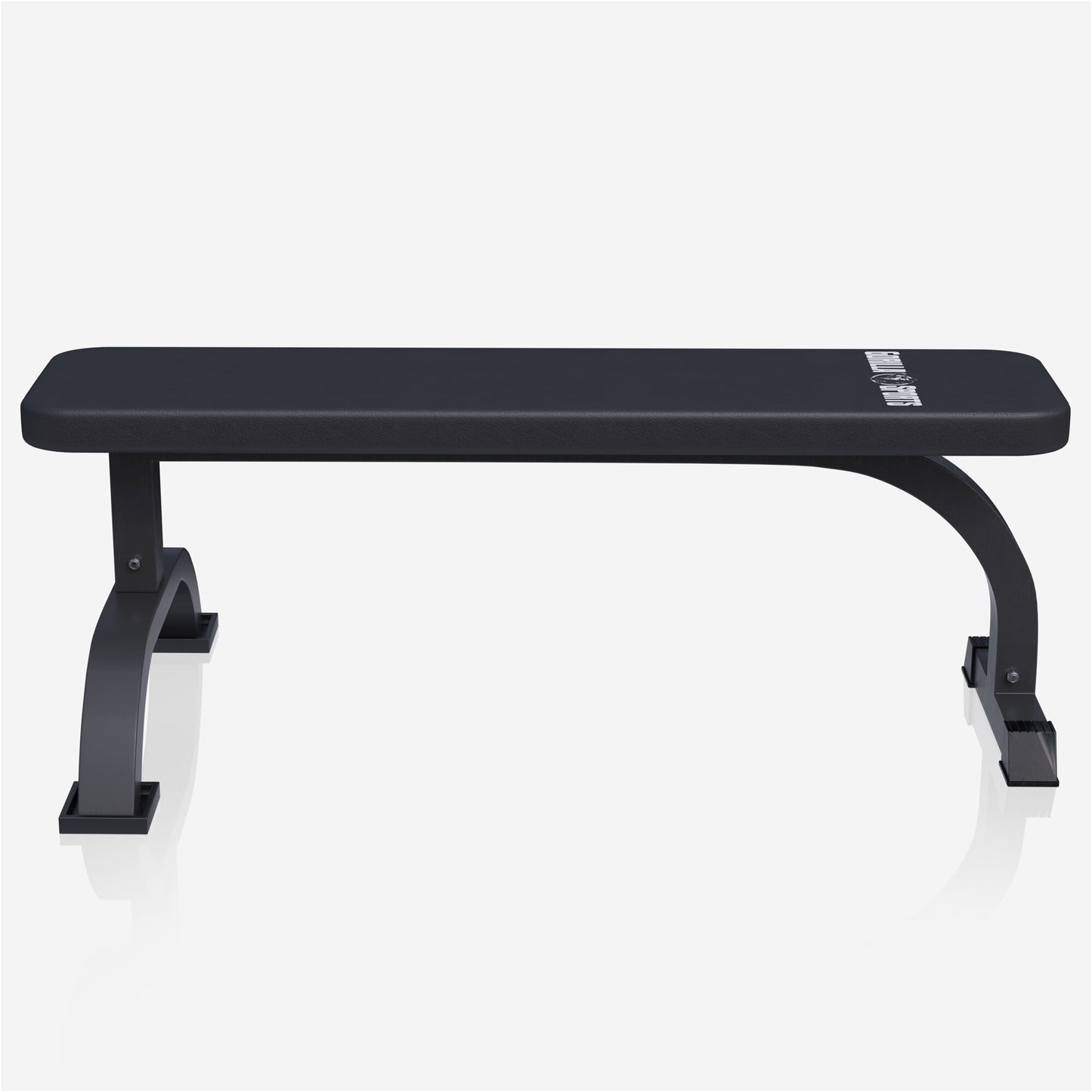 Banc de musculation plat Blanc/Noir