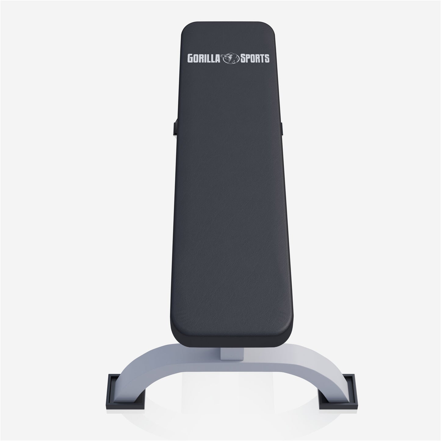 Banc de musculation plat Blanc/Noir