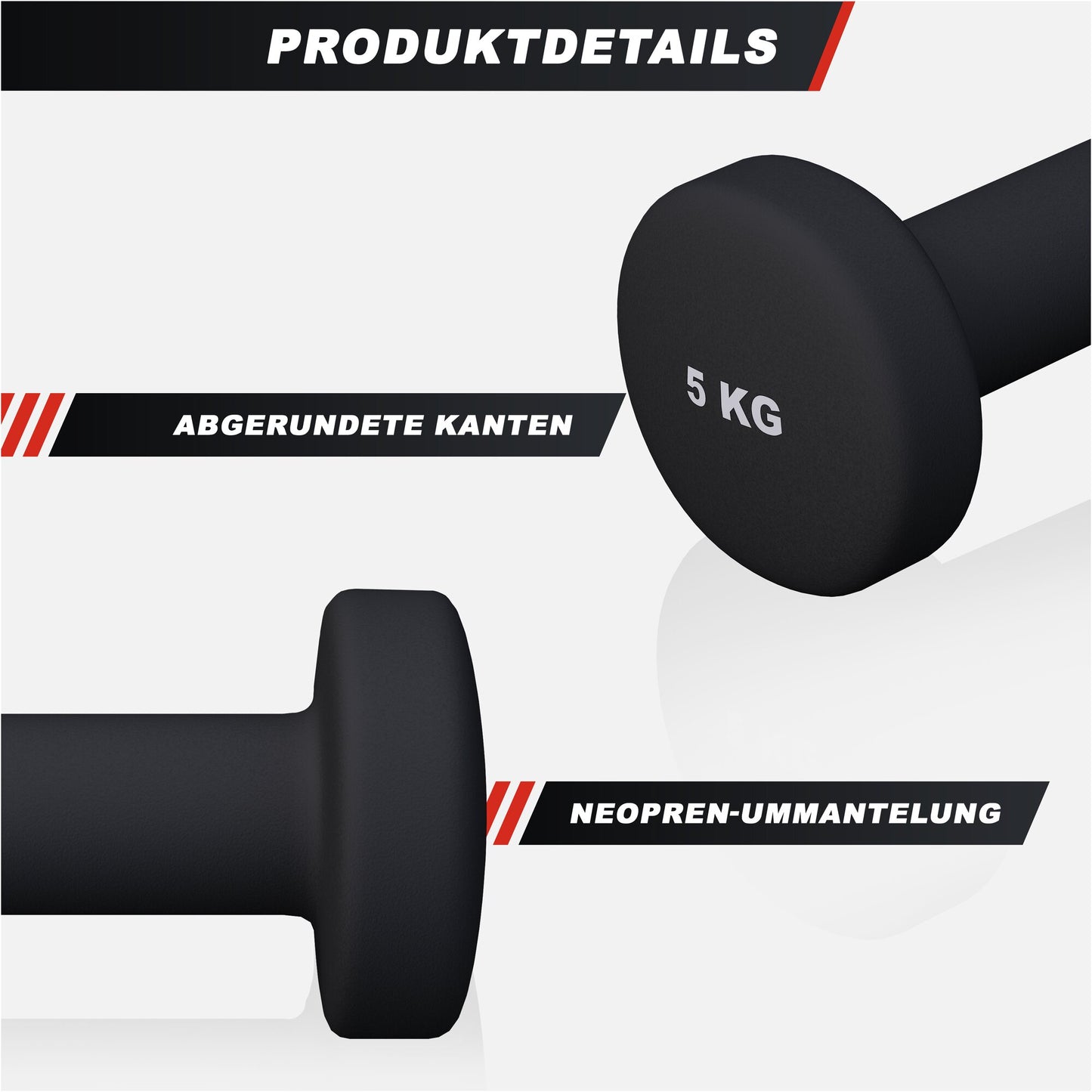 Haltères en néoprène