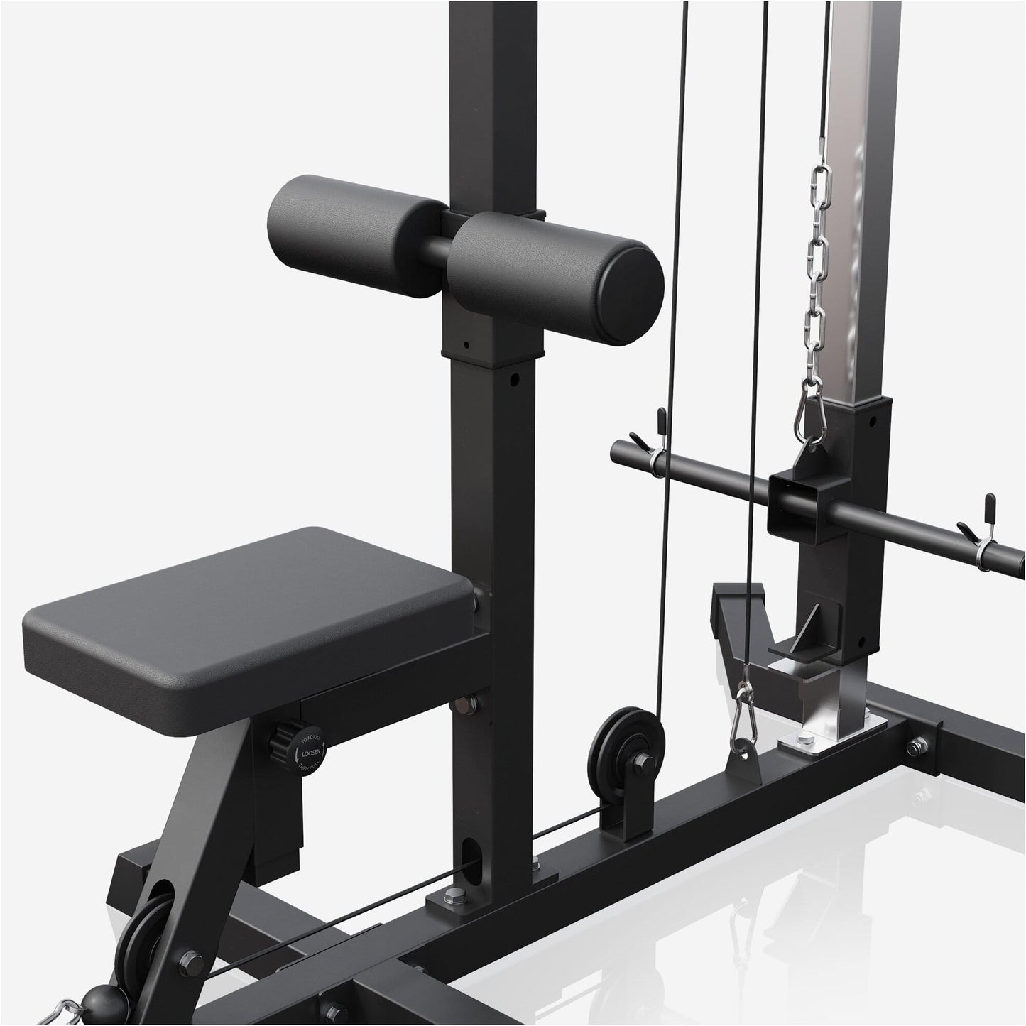 Station de tirage vertical dos