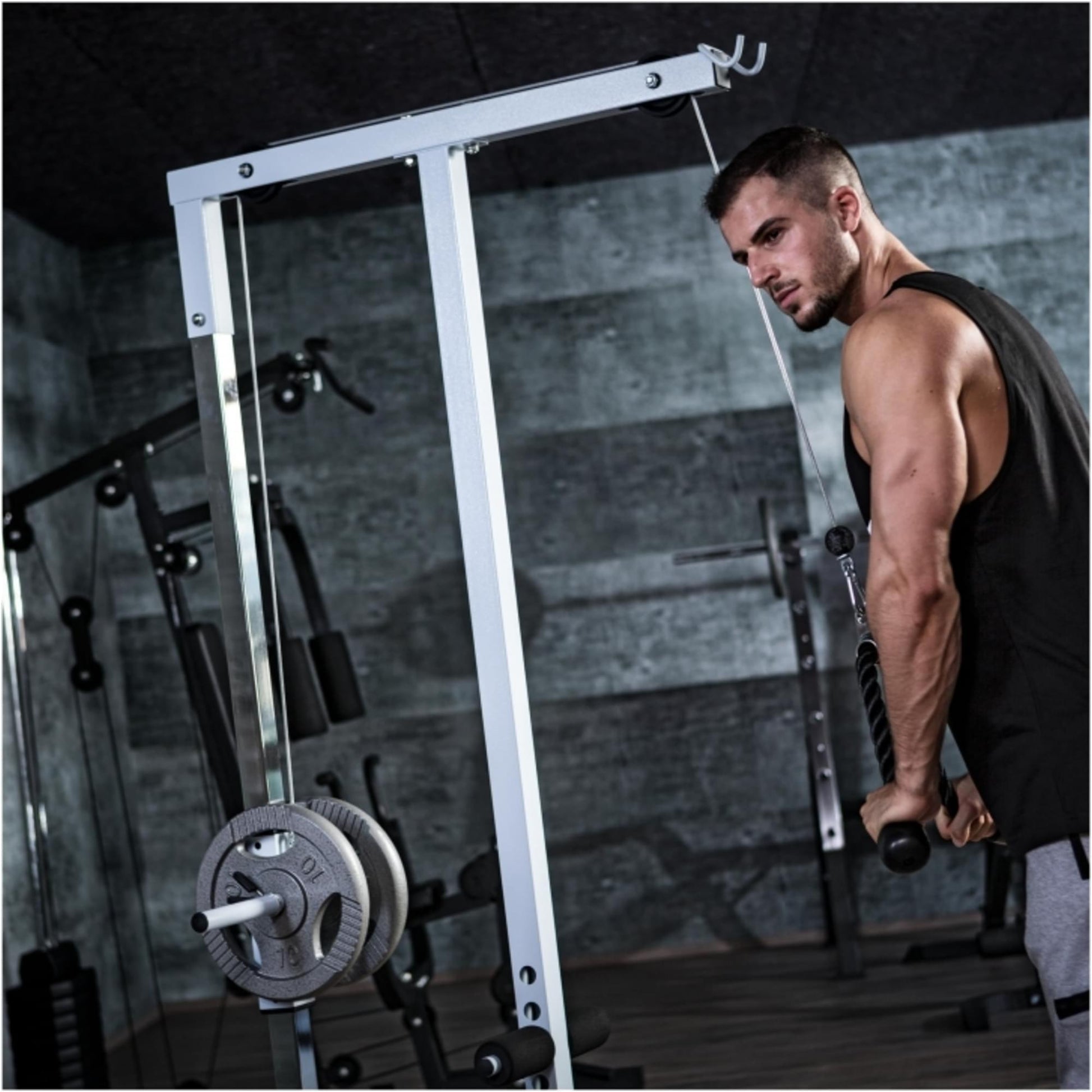 Station de tirage dorsal - Gorilla Sports France